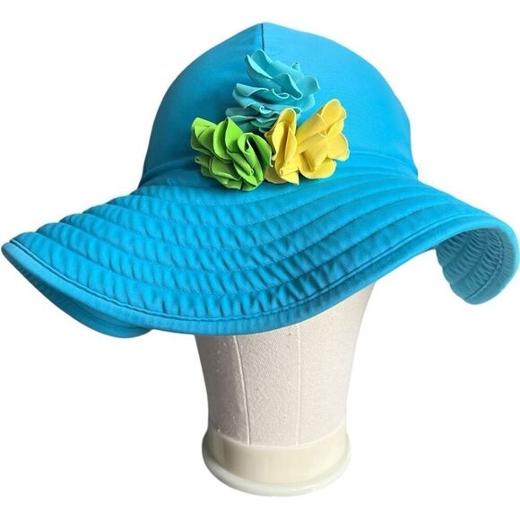 Youth Girls Hanna Andersson Waterproof Floppy Summer Beach Pool Vacation Hat - Picture 1 of 1